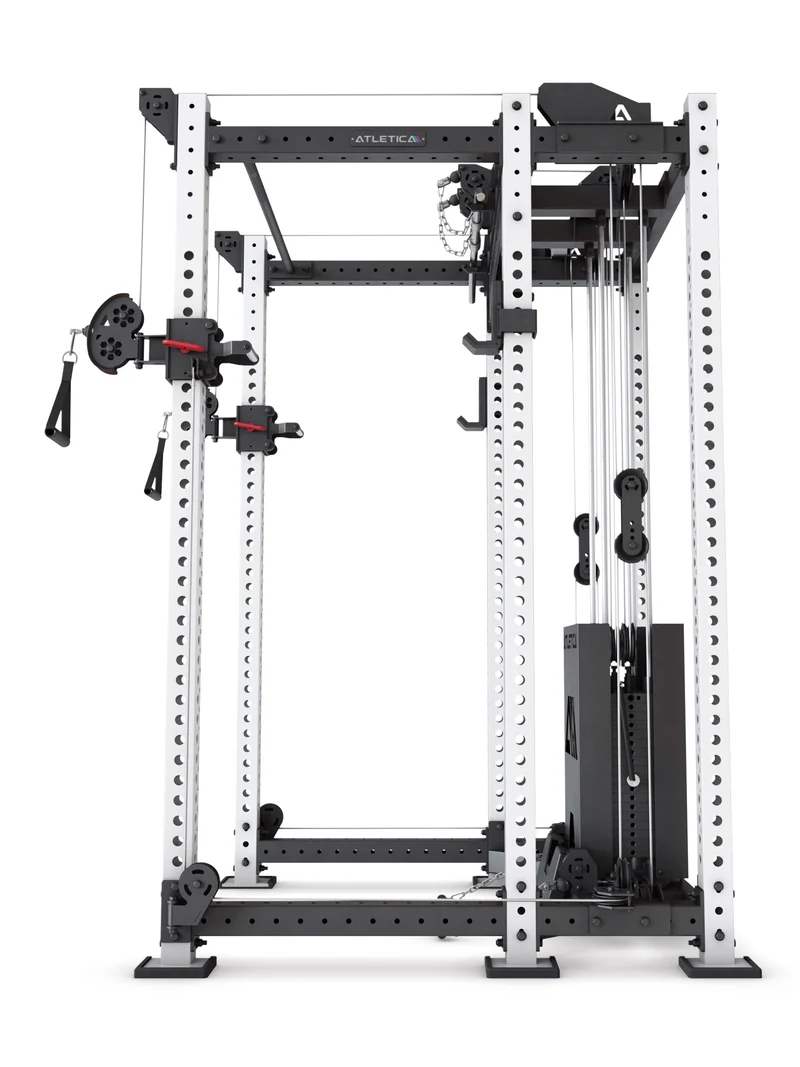 R8 Alpha | Power Rack | Weiß