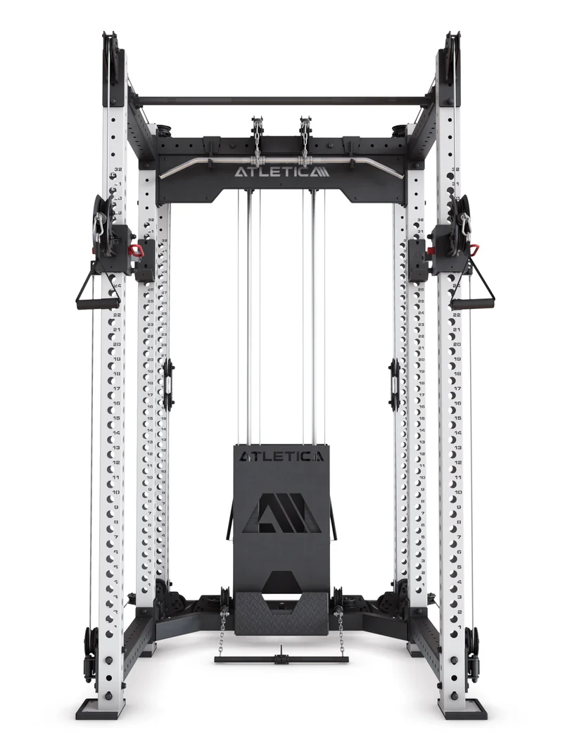 R8 Alpha | Power Rack | Weiß
