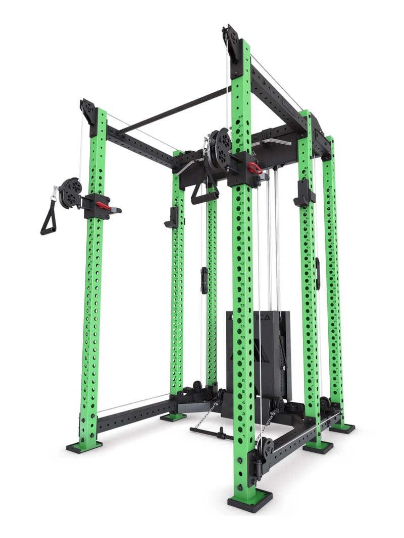 R8 Alpha | Power Rack | Electric Green
