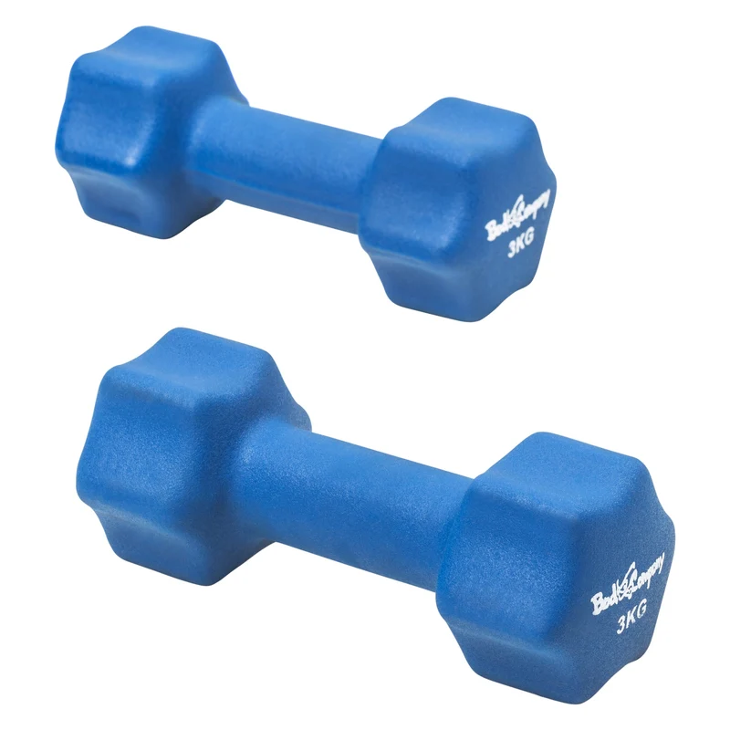 6Kg (2x3,0) Neopren Gymnastik Hanteln Hantel Gewichte Hantel-Set