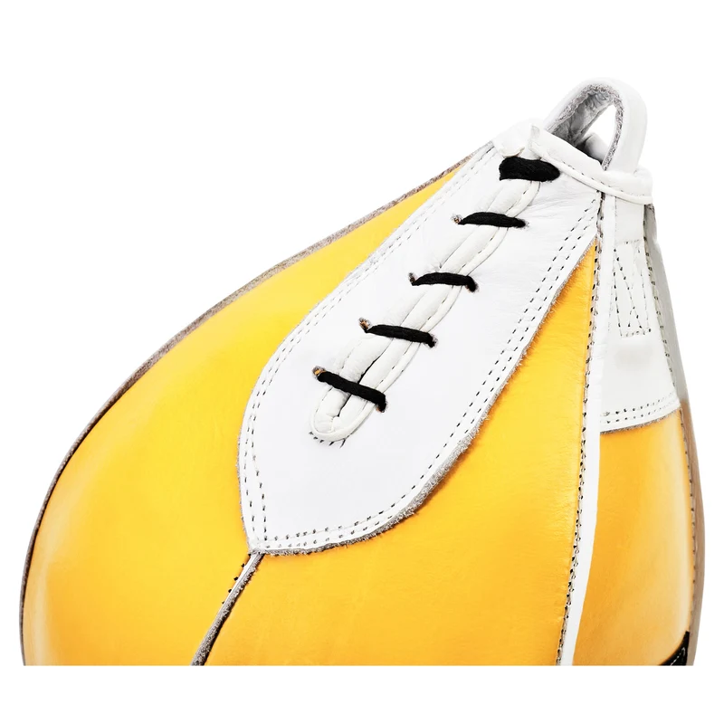 Boxbirne aus Echt-Leder medium yellow
