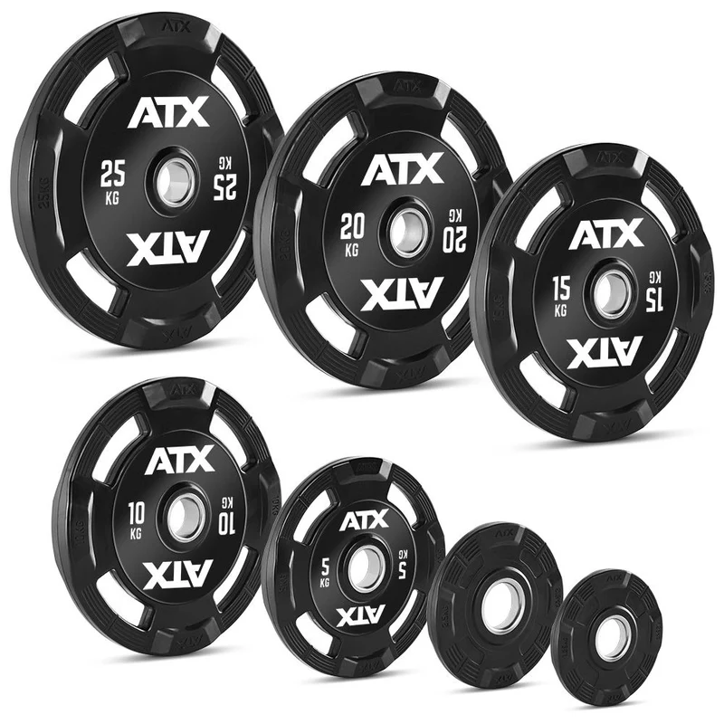 ATX® Hantelscheiben Gummi-Gripper - 50 mm - ATX Logo