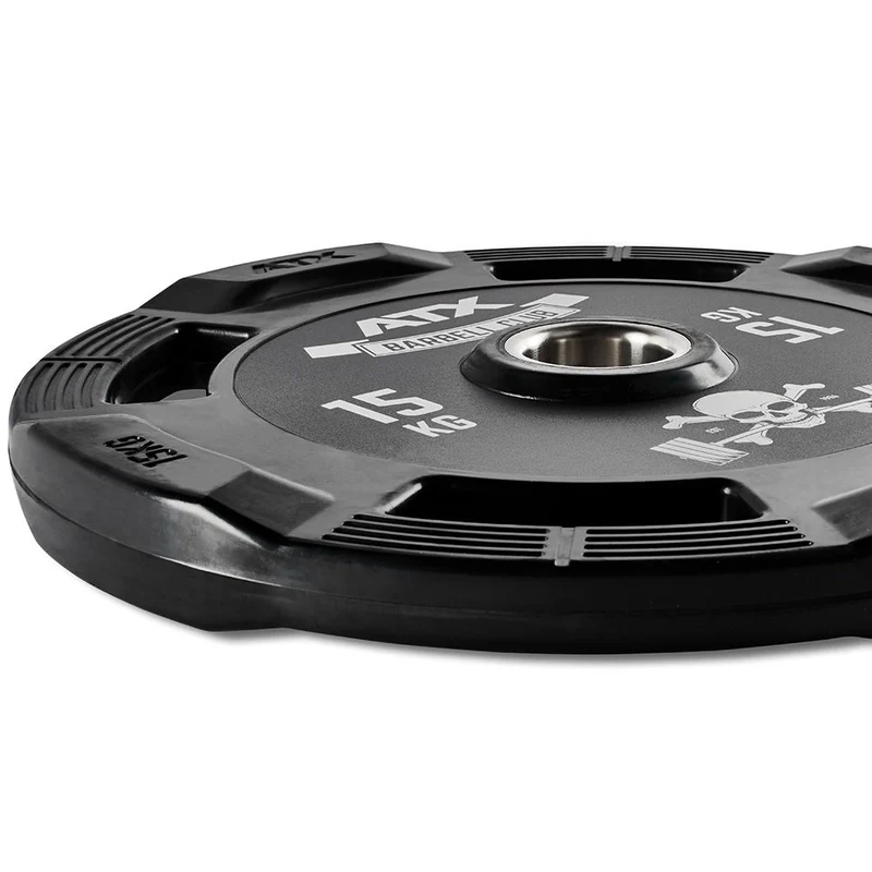 ATX® Hantelscheiben Gummi-Gripper - 50 mm - Barbell Club Logo