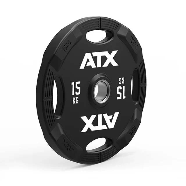 ATX® Polyurethan 4-Grip Hantelscheiben 50 mm - 1,25 kg bis 25 kg