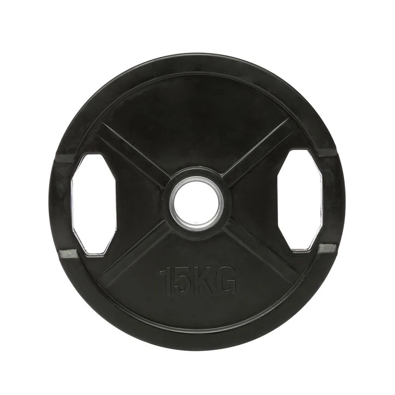 Hantelscheiben Gummi-Gripper - 50 mm - schwarz