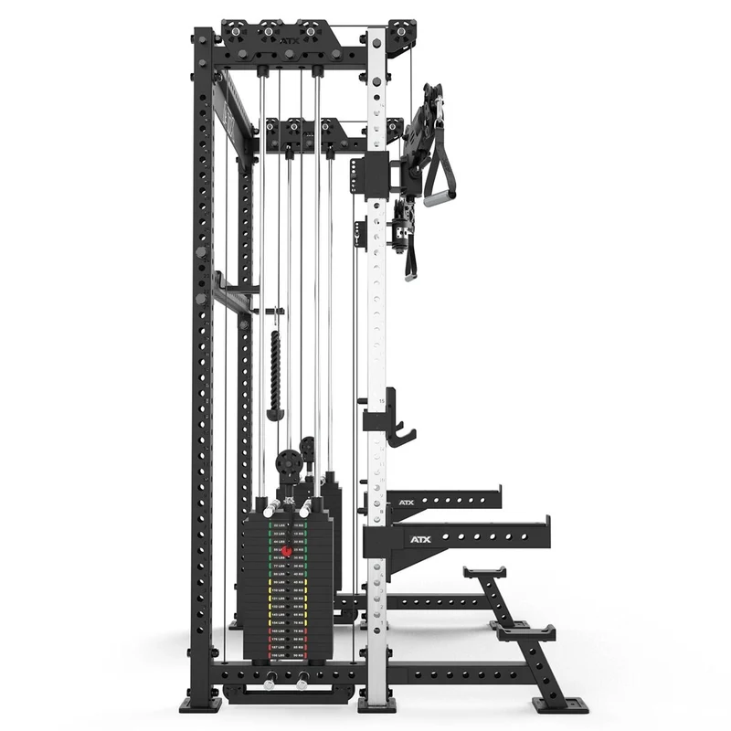 ATX® Cable Half Rack mit 2 x 90 kg Steckgewichten