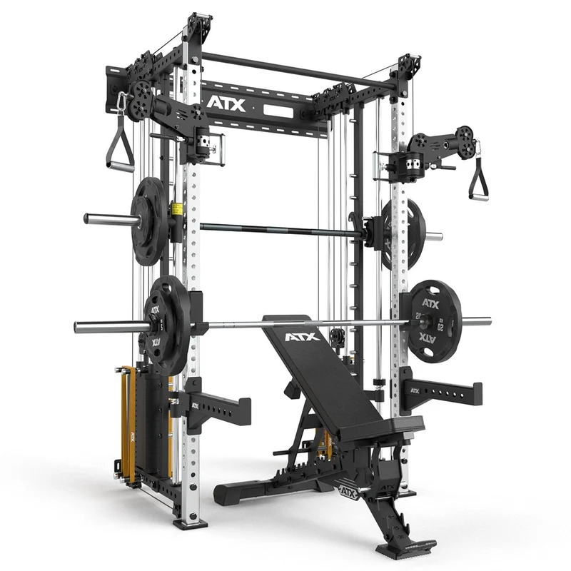 ATX® Rack-Zugstation mit Multipresse zur Wandbefestigung