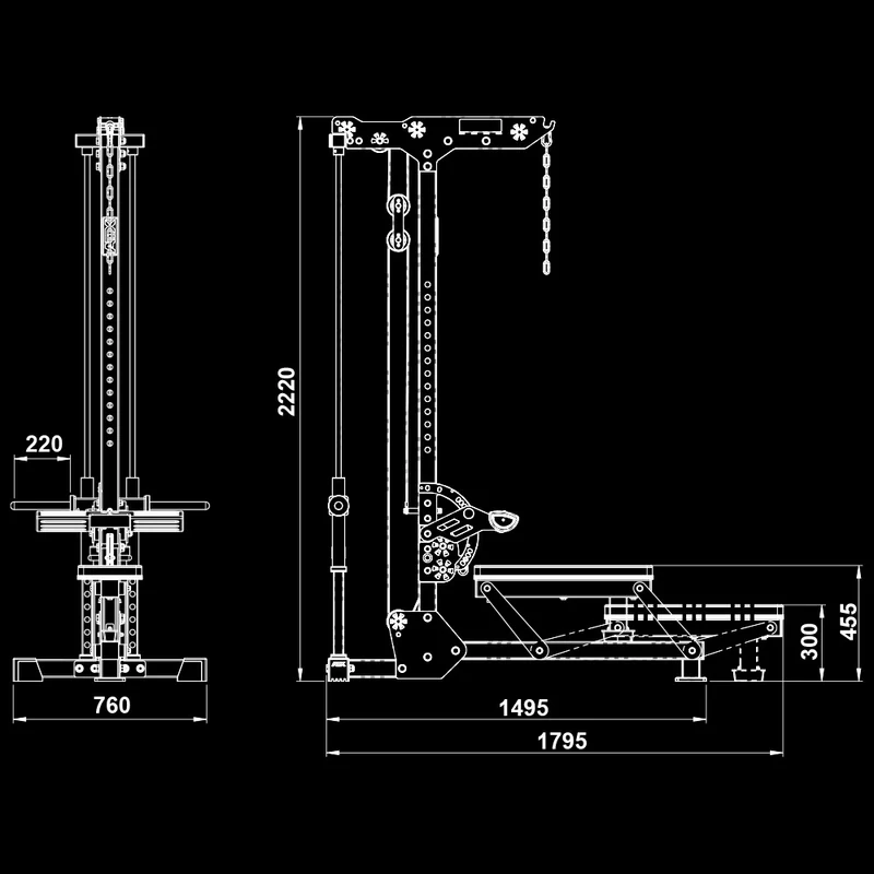 ATX® Latzug und Ruderzug - Plate Load