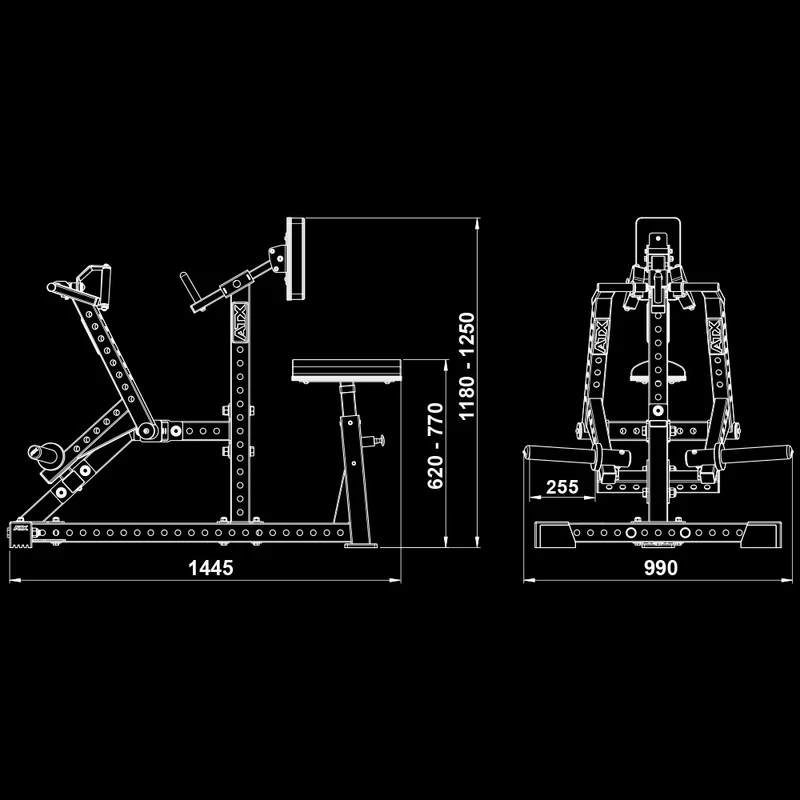 ATX® Rücken - Rudergerät - Back-Contractor RMX-760