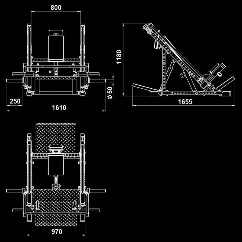 ATX® Double-side Linear Row - Rudermaschine