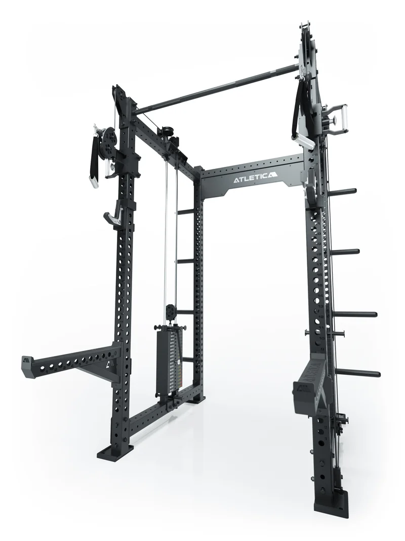 R8 Bradley Lang | 2x95kg Weight Stack | Schwarz
