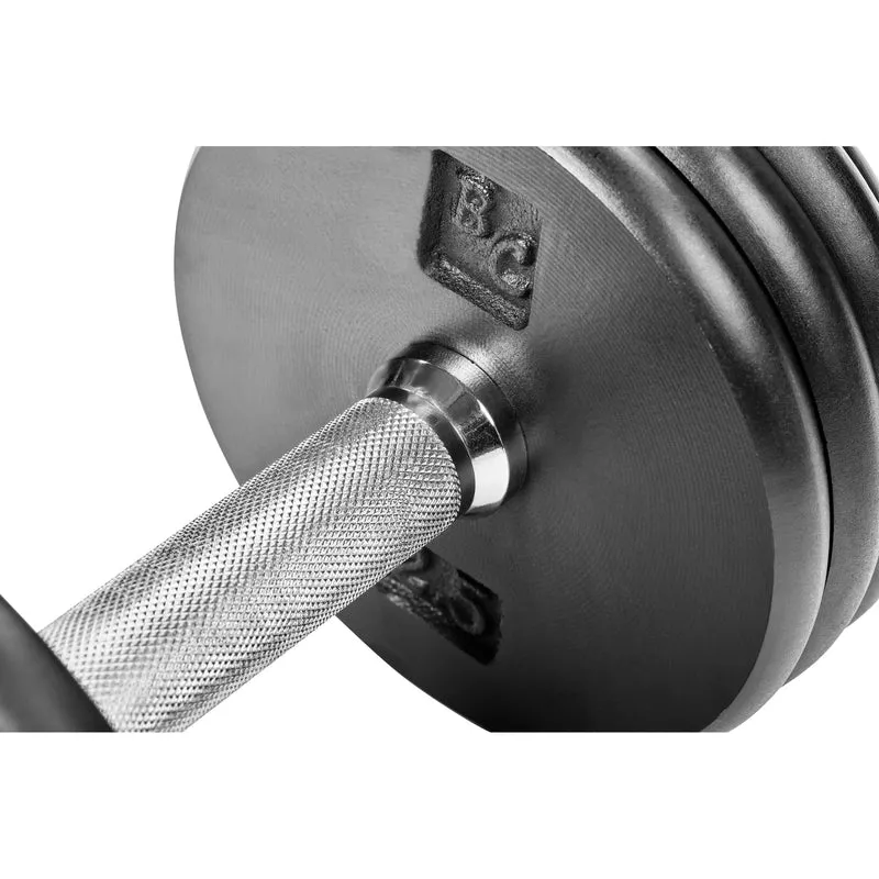 Profi Studio Satz von 5 Kg - 27,5 Kg inkl. Ablage/Rack Guss
