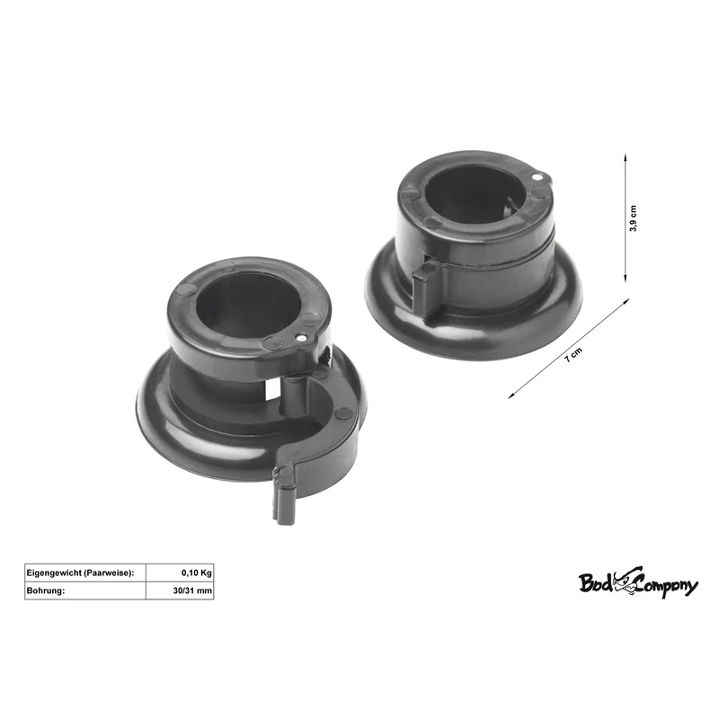 Profi ABS Klappverschlüsse für Pump your muscle and body
