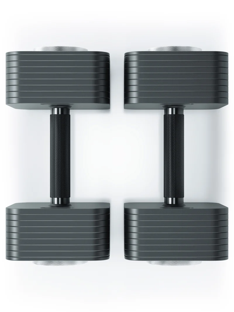 QUAD | Verstellbare Kurzhanteln | 2x 36kg
