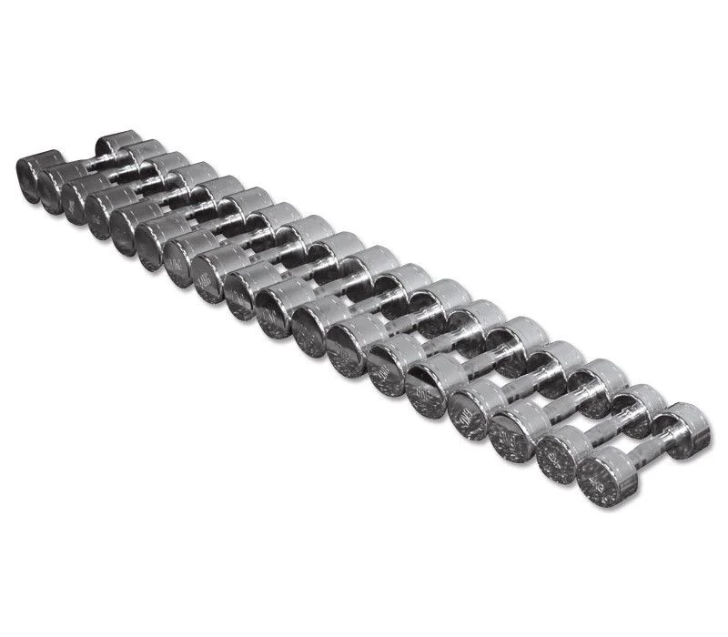 Chrom Trainingshanteln 1 - 10 kg