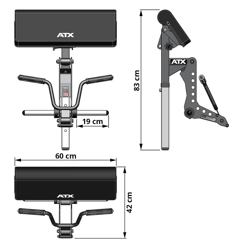 ATX® Bizeps Curl Maschine - Option