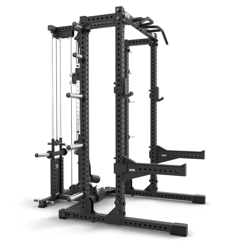 ATX® Half Rack 780 Komplettstation inkl. Extension und Plate Load Latzug