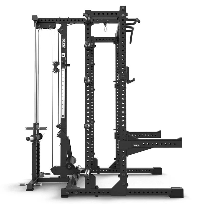 ATX® Half Rack 780 Komplettstation inkl. Extension und Plate Load Latzug