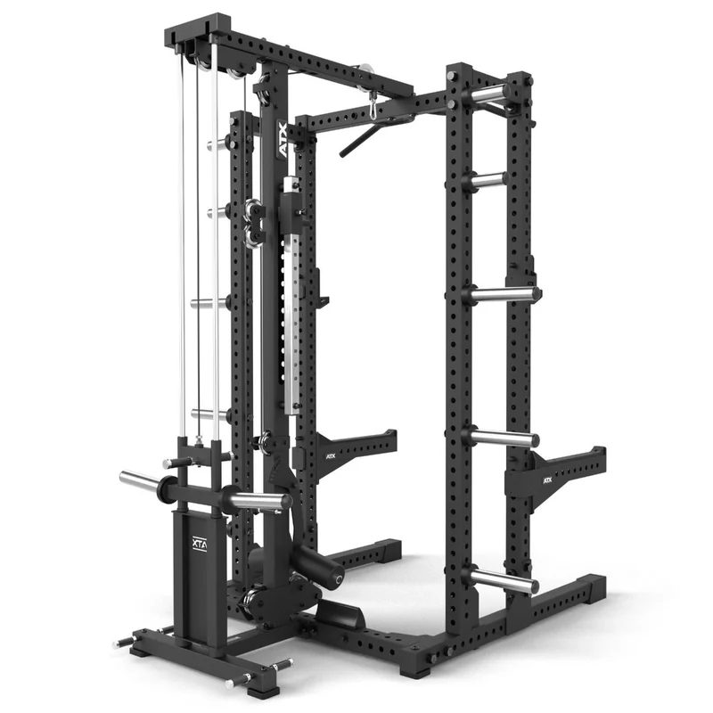 ATX® Half Rack 780 Komplettstation inkl. Extension und Plate Load Latzug