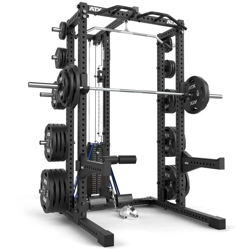 ATX® Half Rack 780 mit Extension und Latzug inkl. Steckgewichte