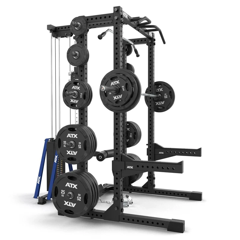 ATX® Half Rack 780 mit Extension und Latzug inkl. Steckgewichte