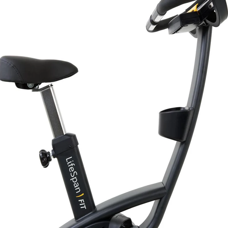 LifeSpan Fitness Light-Commercial Hometrainer Upright Bike C5i Self-Generating Commercial