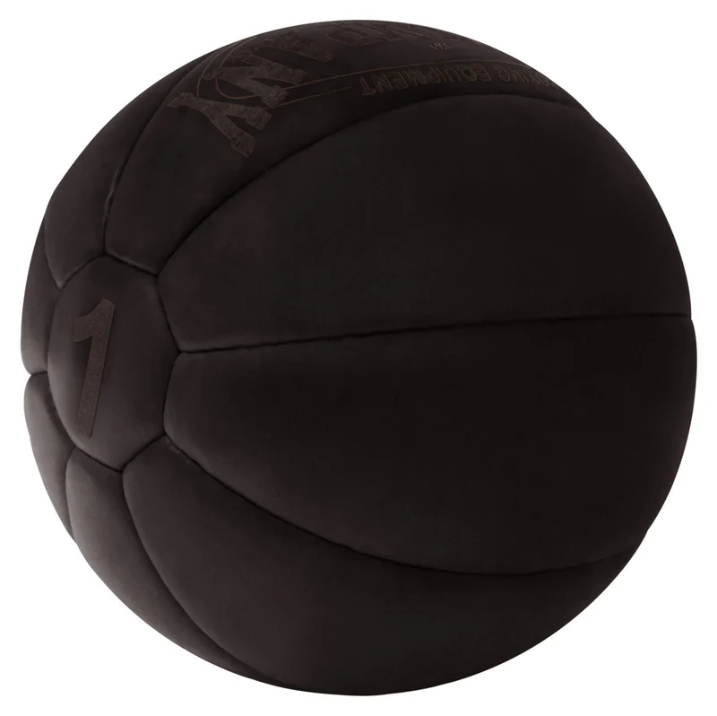 Medizinball aus Echtleder