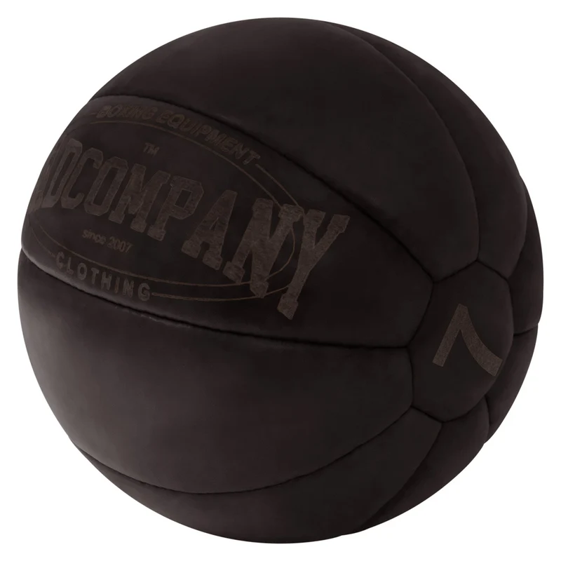 Medizinball aus Echtleder