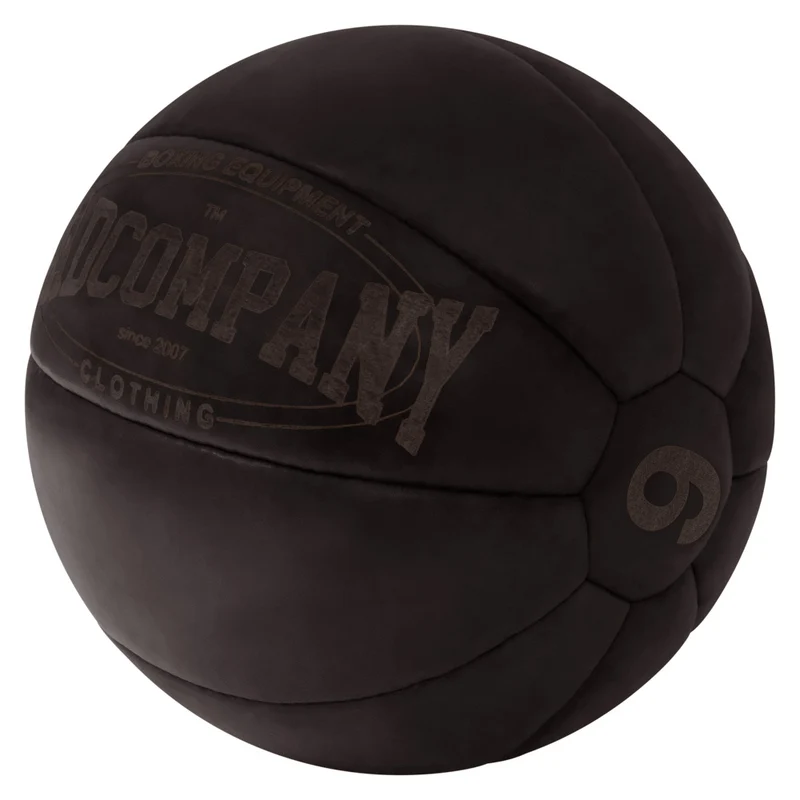 Medizinball aus Echtleder