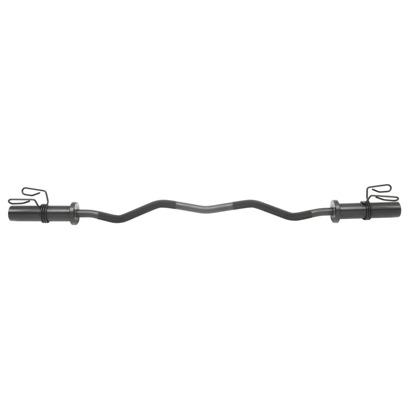 Profi Olympia SZ-Hantelstange 121 cm Black-oxid inkl. Federverschlüssen