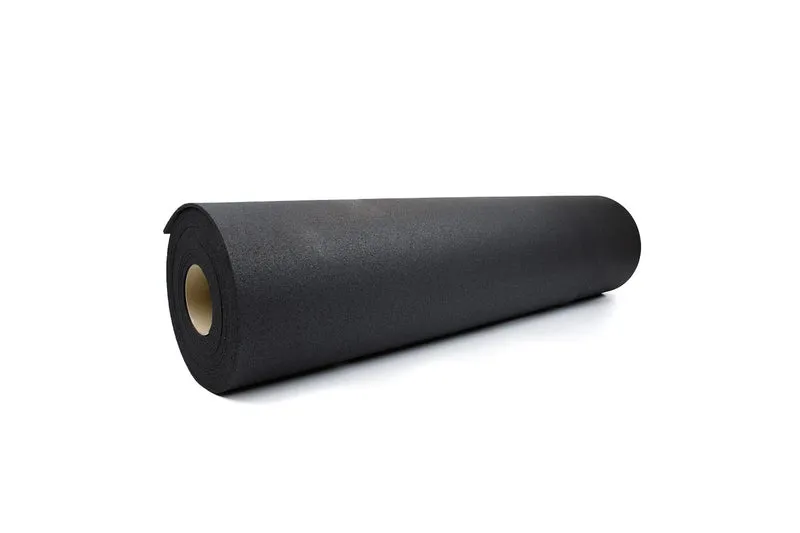 Fitnessboden Rolle BASIC 10 m x 1,25 m - Schwarz