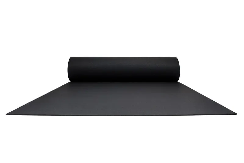 Fitnessboden Rolle BASIC 10 m x 1,25 m - Schwarz