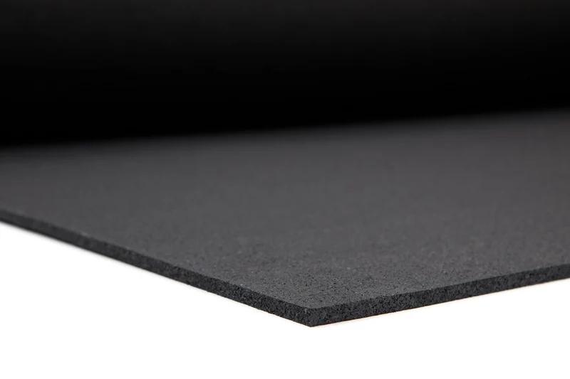 Fitnessboden Rolle BASIC 10 m x 1,25 m - Schwarz