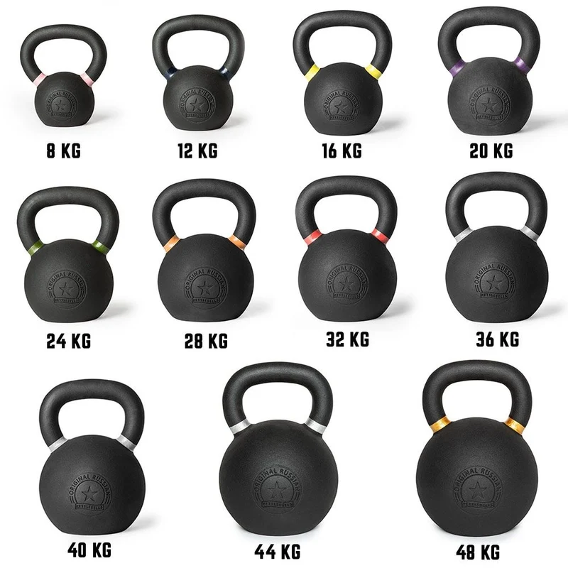 Original Russian Kettlebell Guss - 8 bis 48 kg