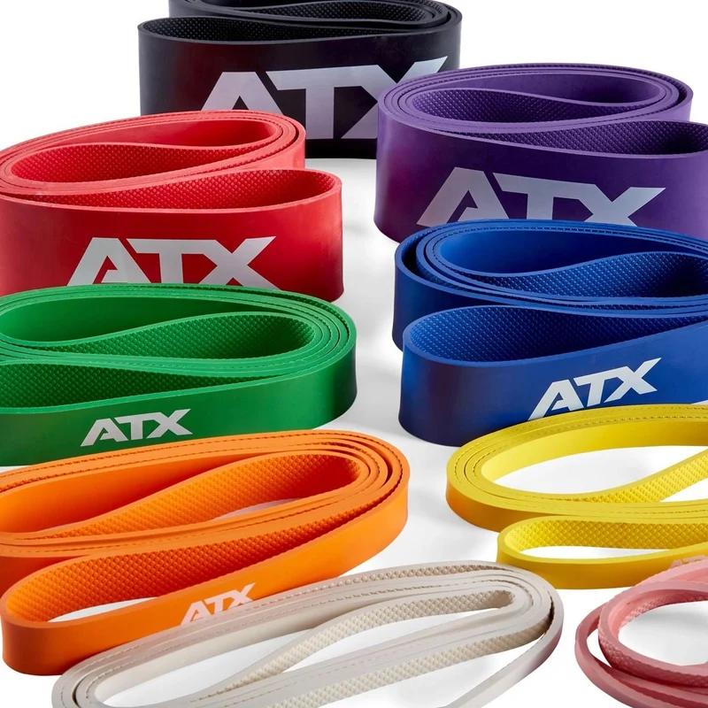 ATX® Resistance Band - Widerstandsband Gummi 9 Zugkraftstärken