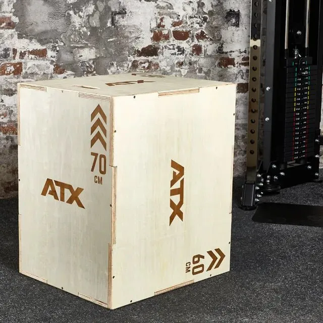 ATX® Plyobox - Holz natur - 50 x 60 x 70 cm
