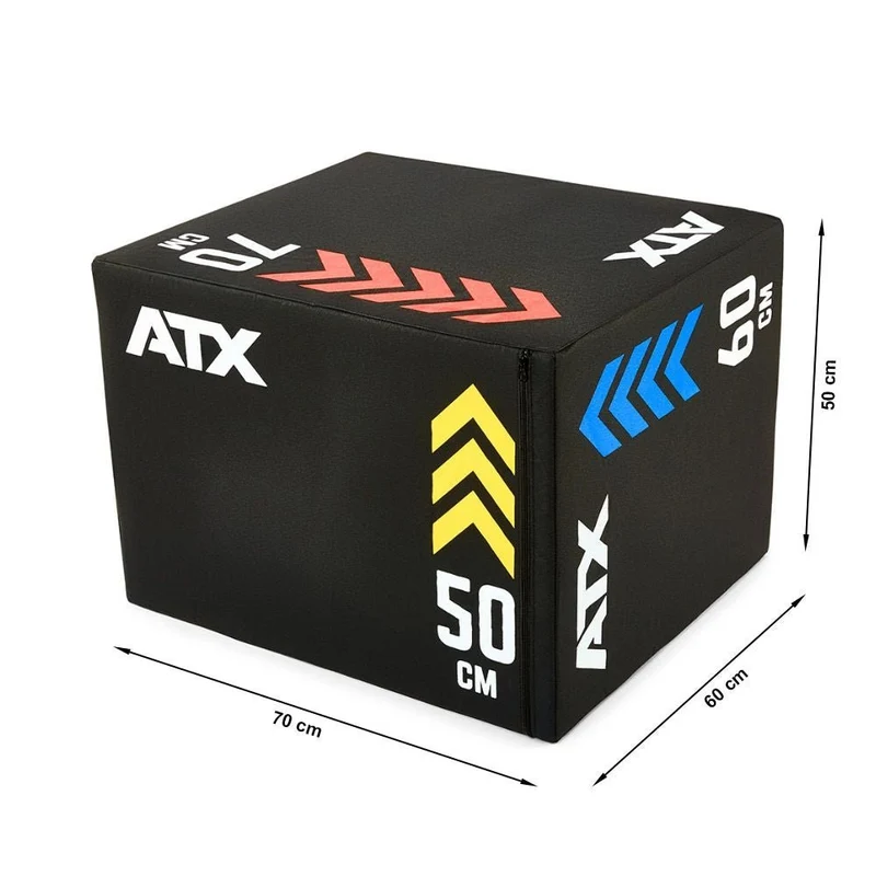 ATX® Soft Plyo-Box / Sprungbox 50 x 60 x 70 cm