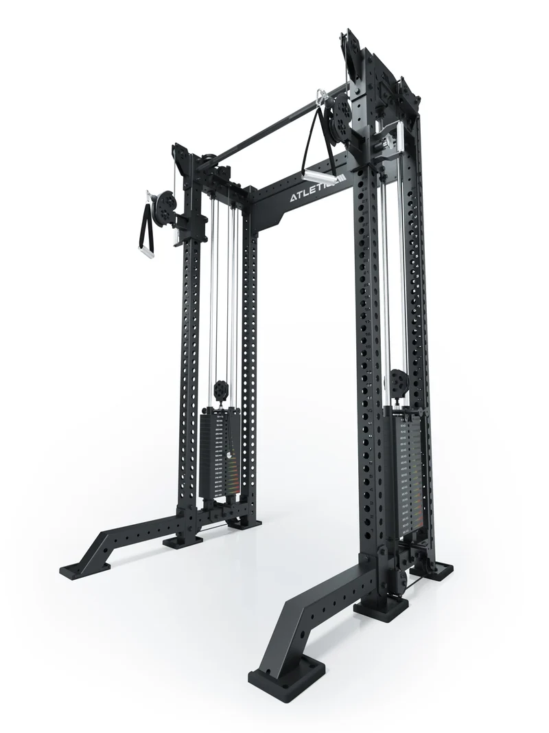 R8 Bradley | 2x95kg Kabelzug Anbau | Dual | 42cm Crossbar | Position 1