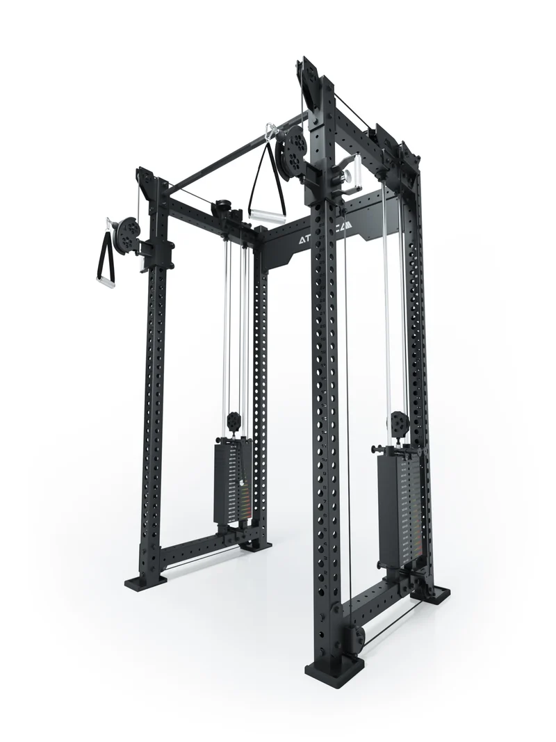R8 Bradley | 2x95kg Kabelzug Anbau | Dual | 78cm Crossbar | Position 2