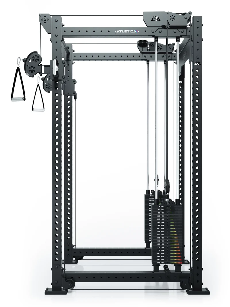 R8 Bradley | 2x95kg Kabelzug Anbau | Dual | 108cm Crossbar | Position 3