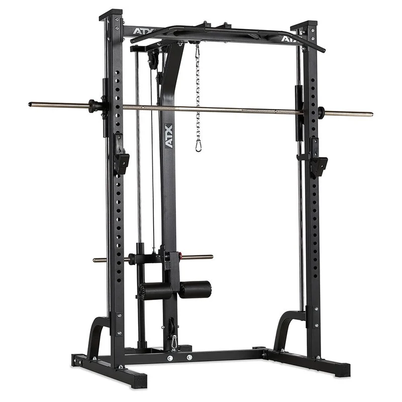 ATX® Multipresse - Smith Machine mit Latzugstation - Plate Load