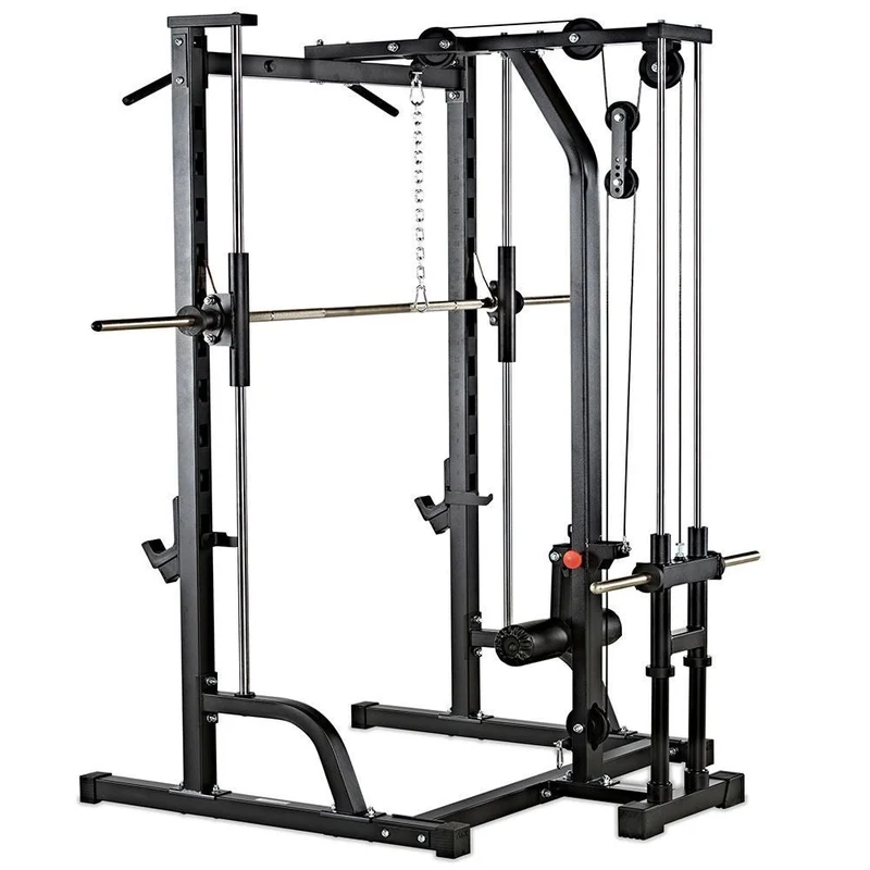 ATX® Multipresse - Smith Machine mit Latzugstation - Plate Load
