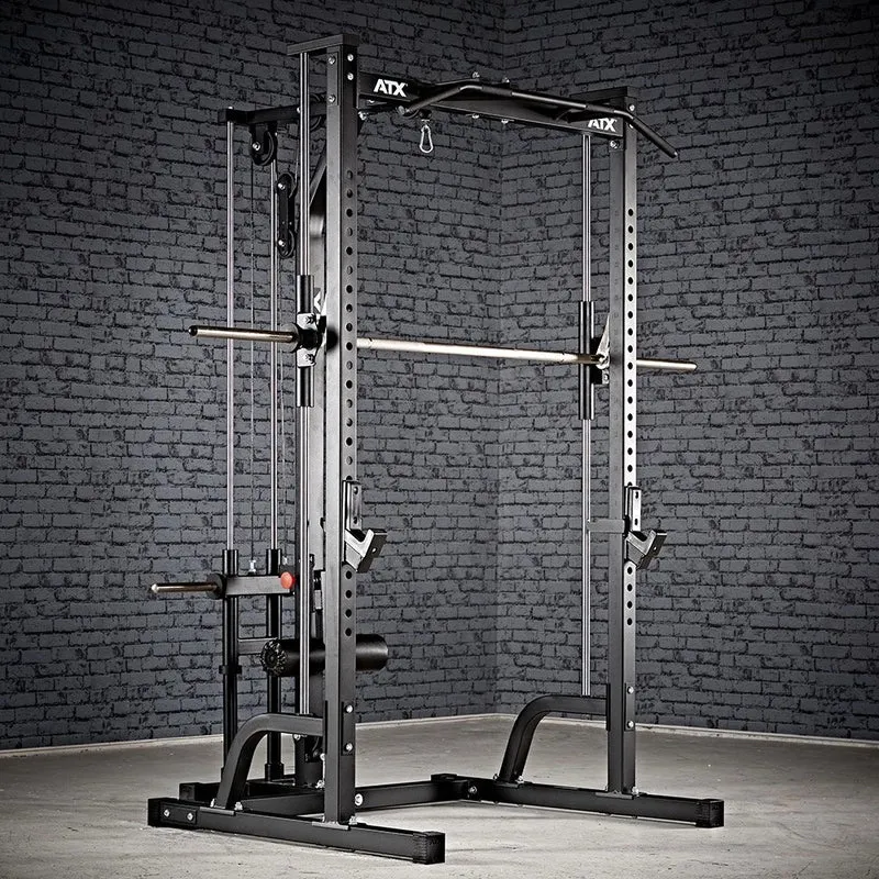 ATX® Multipresse - Smith Machine mit Latzugstation - Plate Load