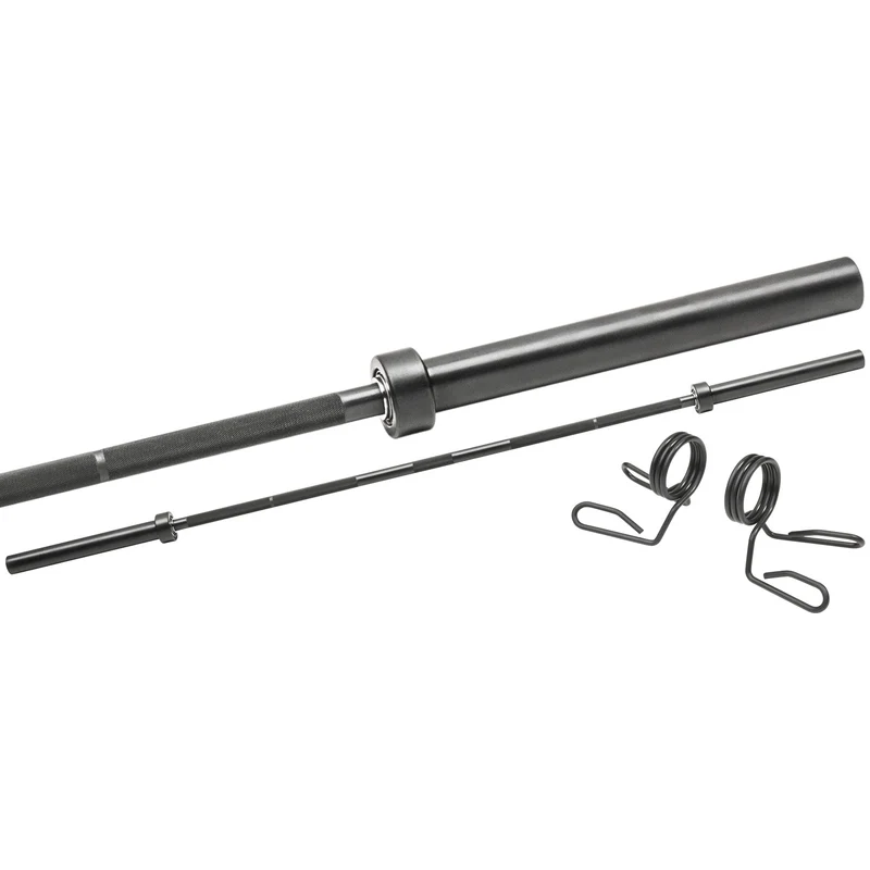 Olympia Langhantel 220 cm Black-oxid inkl. Verschlüssen 50/51 mm