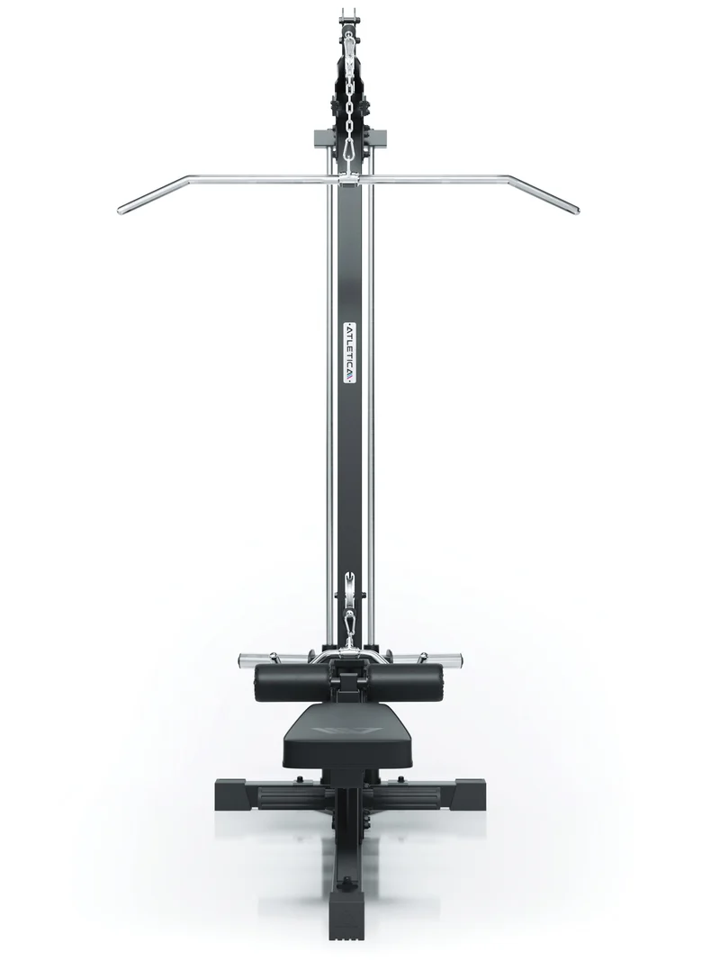 Latzug mit Ruderstation | Plate-Loaded | 3H Gripper Plates 90kg SET