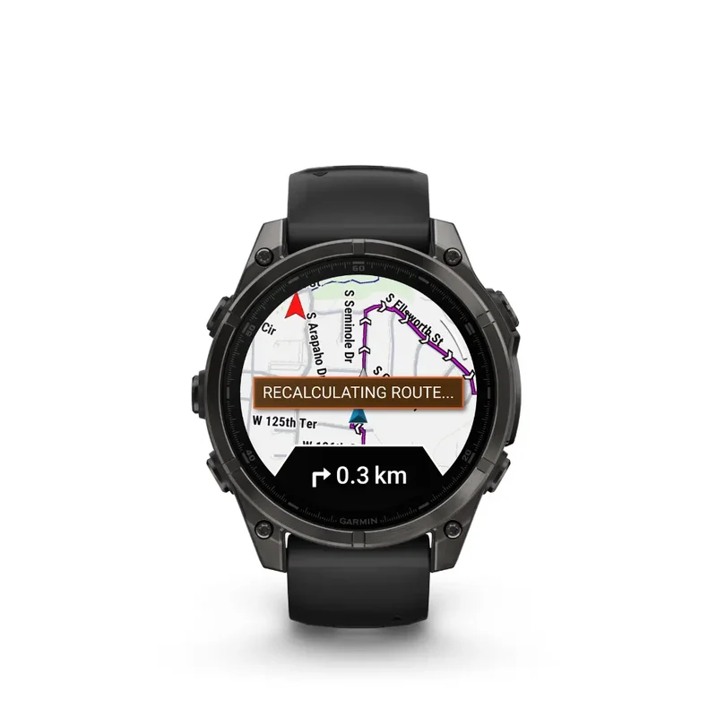Garmin fenix 8 Sapphire AMOLED GPS Sportuhr (51mm)