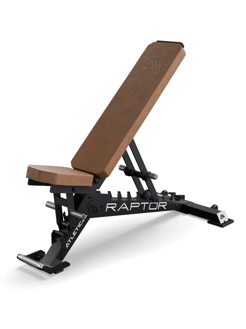 Raptor Max | PU | Leder Braun | Zahnplatte Schwarz