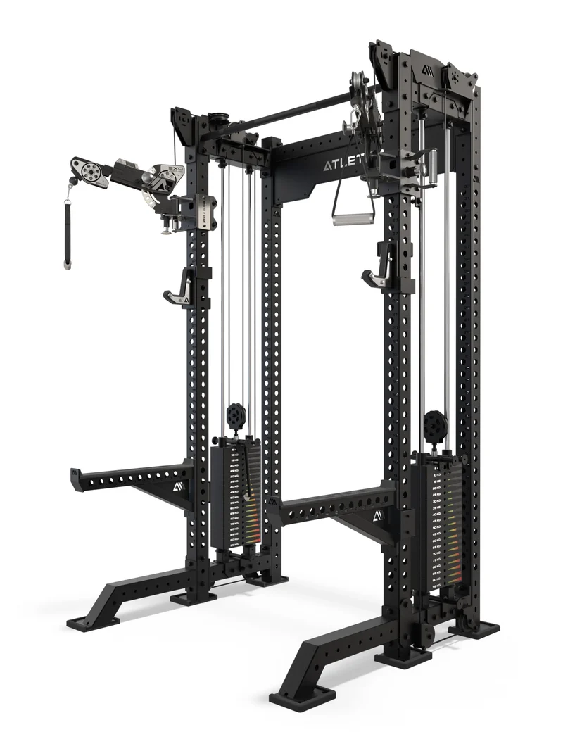 R8 Bradley EXO 2x95kg | Power Rack | 57cm | Schwarz