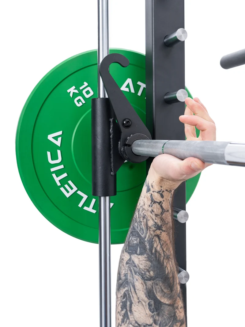 R8 Bradley EXO 2x95kg | Power Rack | 123cm | Schwarz