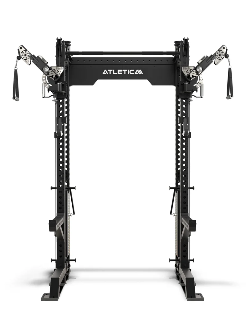 R8 Bradley EXO 2x125kg | Power Rack | 57cm | Schwarz